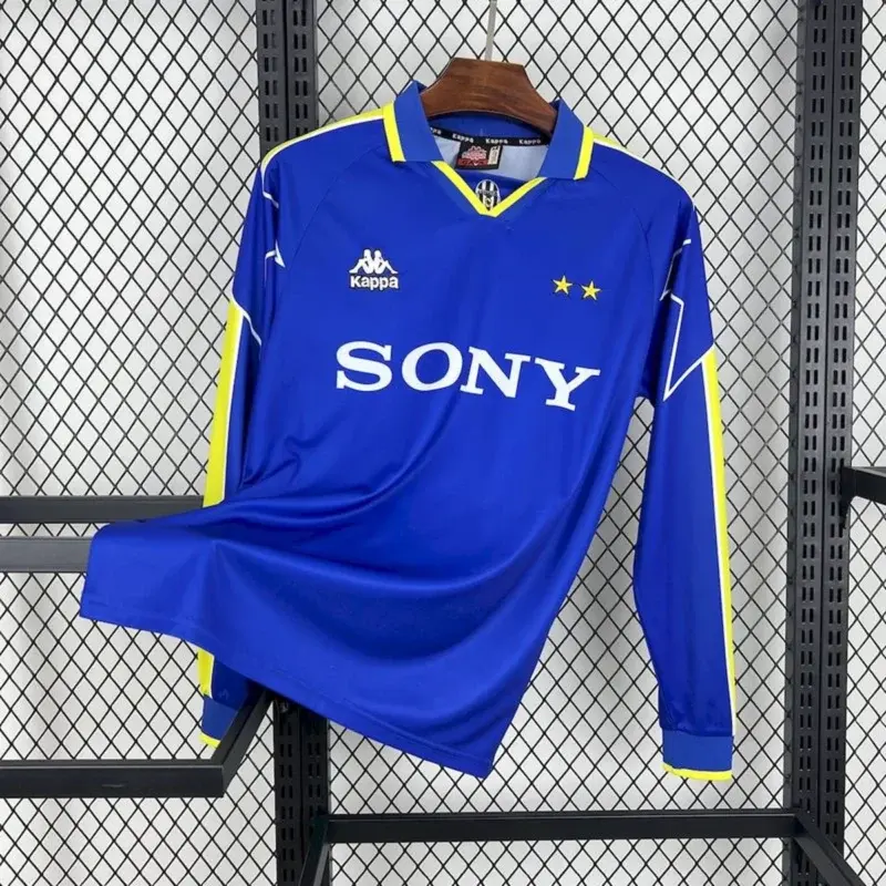 Maglia Juventus Blu Manica Lunga 1996/97