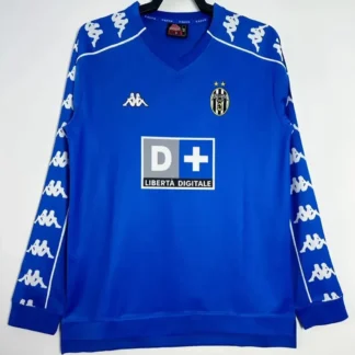 Maglia Juventus Blu 1999/00 manica lunga versione tifoso fronte