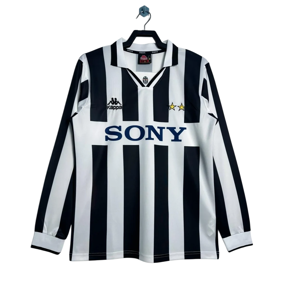 Maglia Juventus Home manica lunga 1995/97 versione tifoso fronte
