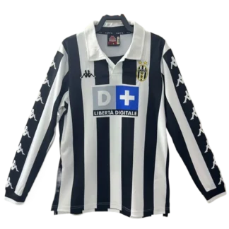 Maglia Juventus Kappa manica lunga 1999/00 versione tifoso fronte