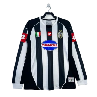 Maglia Juventus Lotto manica lunga 2002/03 versione tifoso fronte
