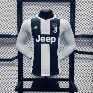 Maglia Juventus Manica Lunga Home 2018/19 versione giocatore fronte