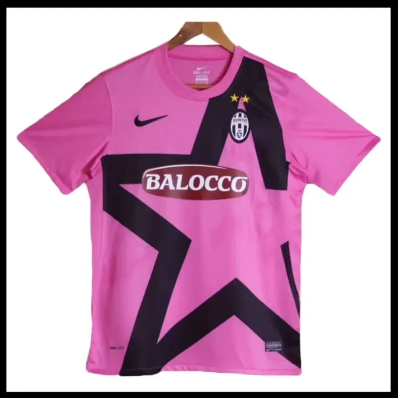 Seconda Maglia Juventus Rosa 2011/12 – Tifoso