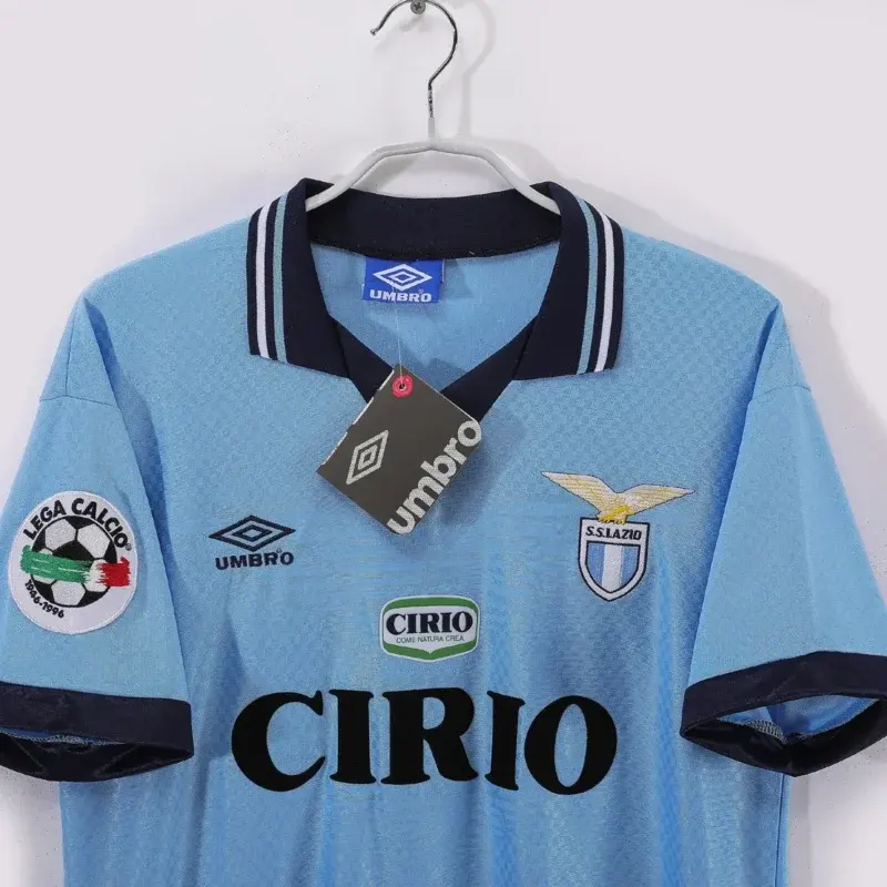 maglia lazio 1996 97 dettaglio