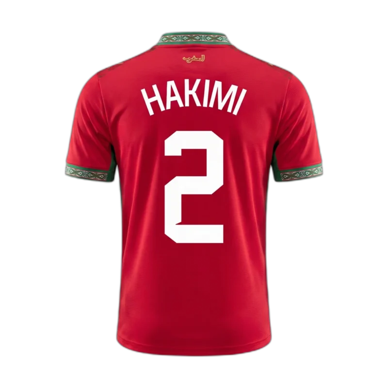 Maglia Marocco Home 2026 retro HAKIMI