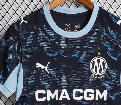 maglia marsiglia away 2026 dettaglio 3