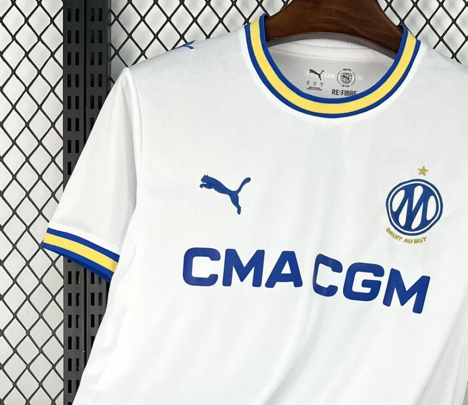 maglia marsiglia home 2026 dettaglio 3
