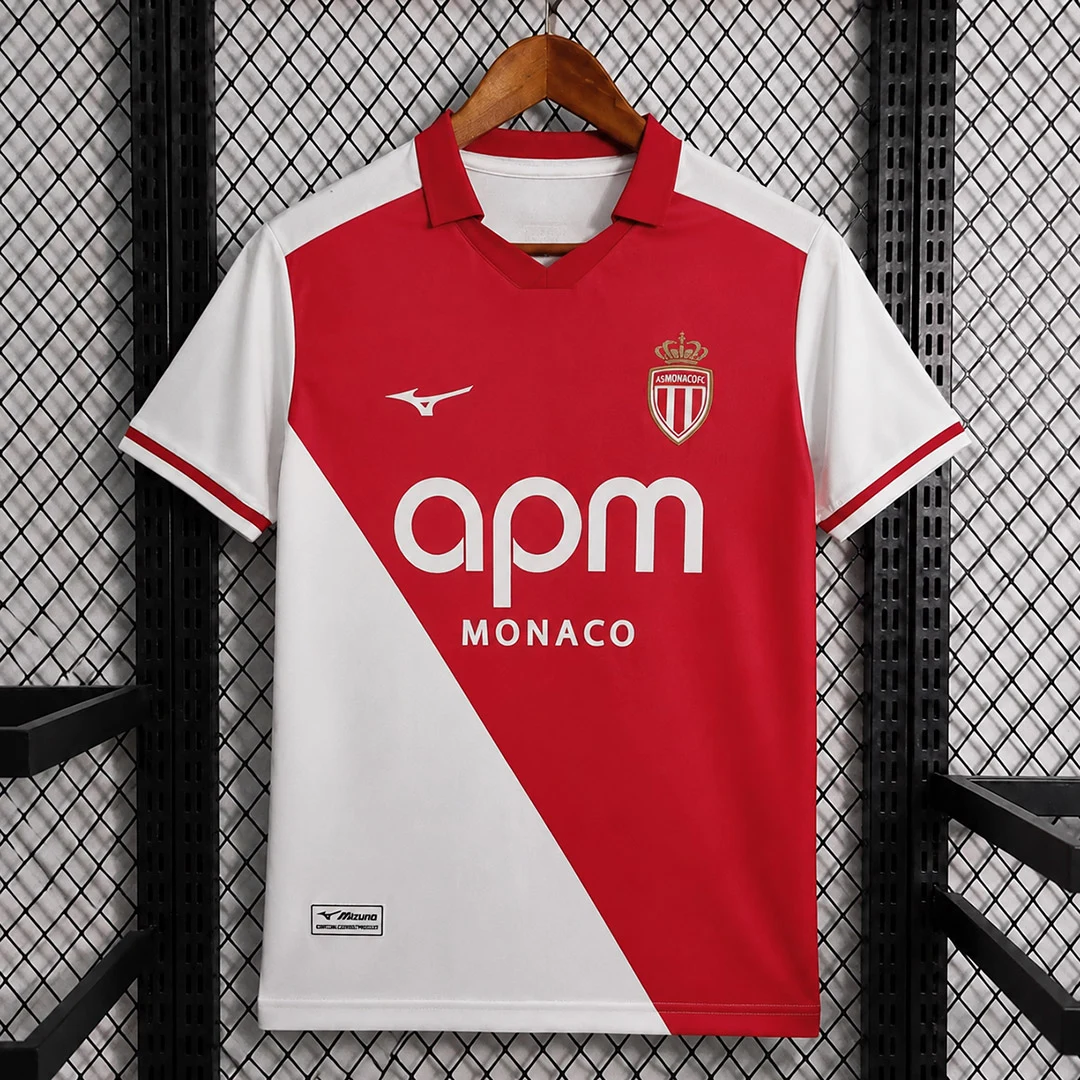 maglia monaco home 2026 fronte