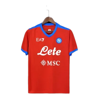 Maglia Napoli Home Rossa 2024/25 - Tifoso Store
