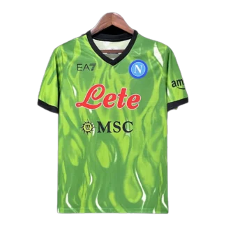 maglia da portiere napoli verde 2024/25 vista frontale TIFOSO STORE