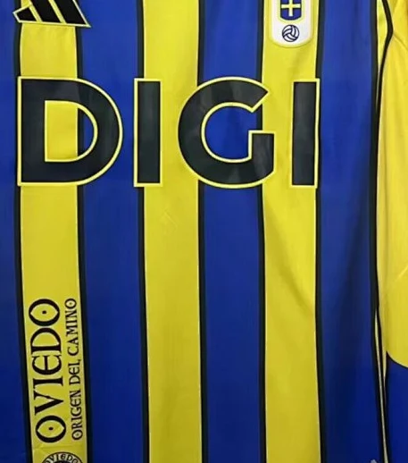 maglia oviedo away dettaglio grafica