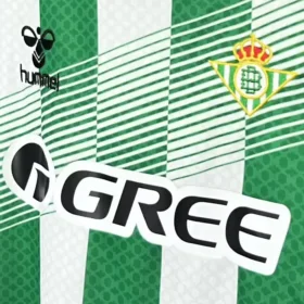 Camiseta Real Betis Primera Equipación 2026/27 — foto real del patrocinador y del pecho