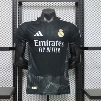 Maglia da Portiere Real Madrid Nera 2026/27 - Versione Giocatore