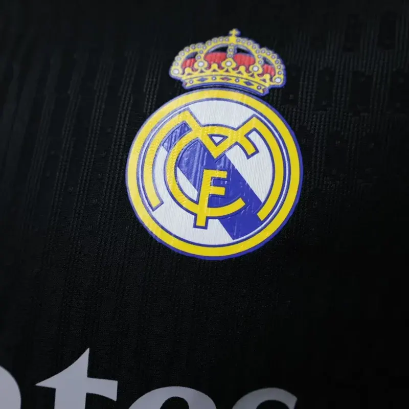 maglia da portiere real madrid nera 2026/27 versione giocatore vista