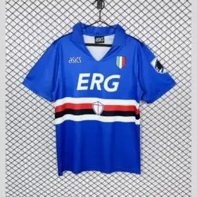 Camiseta Sampdoria 1991/92 Retro — Vista frontal