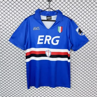 maglia sampdoria vintage 1991/92 vista frontale TIFOSO STORE