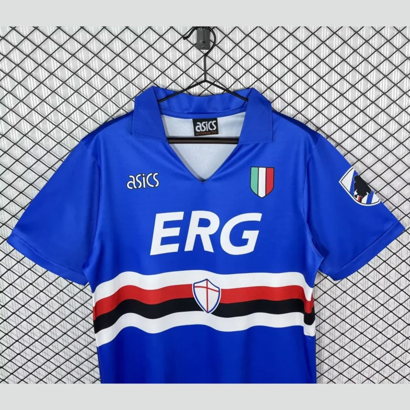 maglia sampdoria vintage 1991/92 vista