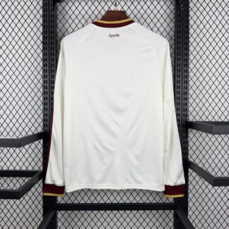Foto Real Maglia Spagna Away Mondiale 2026 Manica Lunga Due Stelle - Versione Tifoso