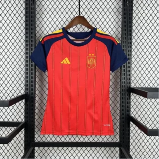 Maglia Spagna Home Mondiale 2026 Donna - Versione Tifoso vista frontale TIFOSO STORE