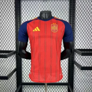 Maglia Spagna Home Mondiale 2026 - Versione Giocatore vista frontale TIFOSO STORE