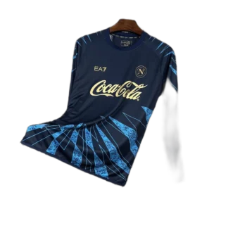 Maglia Napoli Home Manica Lunga 2025/26 – Versione Giocatore - immagine prodotto 1