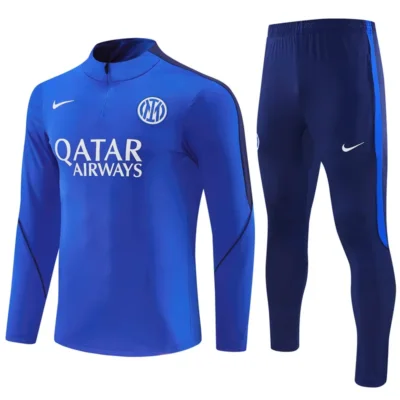 Chándal Inter Azul Media Cremallera 2026/27