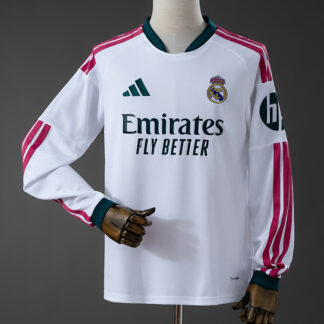 Maglia Real Madrid Home fronte manica lunga 2026/27