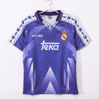 maglia real madrid 1996/97 away fronte