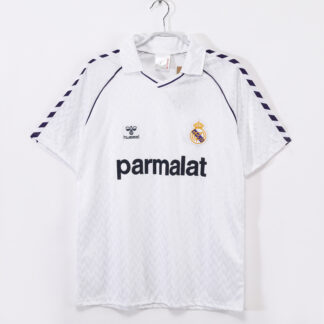 maglia real madrid 1986/87 home fronte