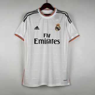 Maglia Real Madrid Retro 2013/14 fronte con sponsor Fly Emirates