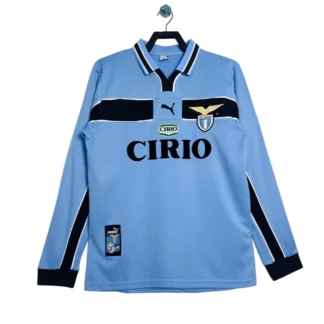 Maglia Lazio Home Manica Lunga 1998/99 vista fronte