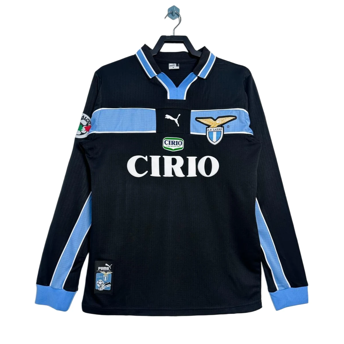 Maglia Lazio Away Manica Lunga 1998/99 vista fronte