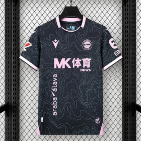 Seconda Maglia Deportivo Alavés 2026/27 — Vista frontale