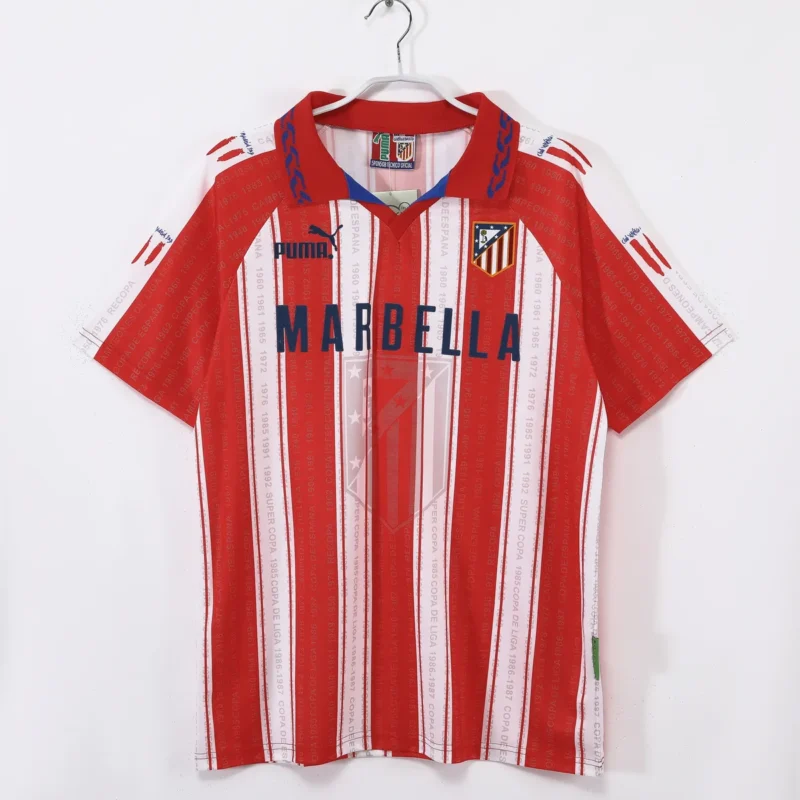 Camiseta Atlético de Madrid 1995/96 – frontal