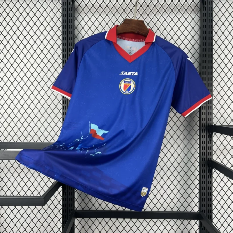 Camiseta Haití Primera Equipación Mundial 2026 – frontal
