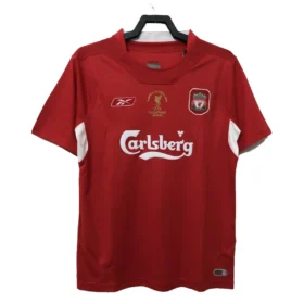 Camiseta Liverpool Estambul 2005 – Retro 2004/05 — Vista frontal