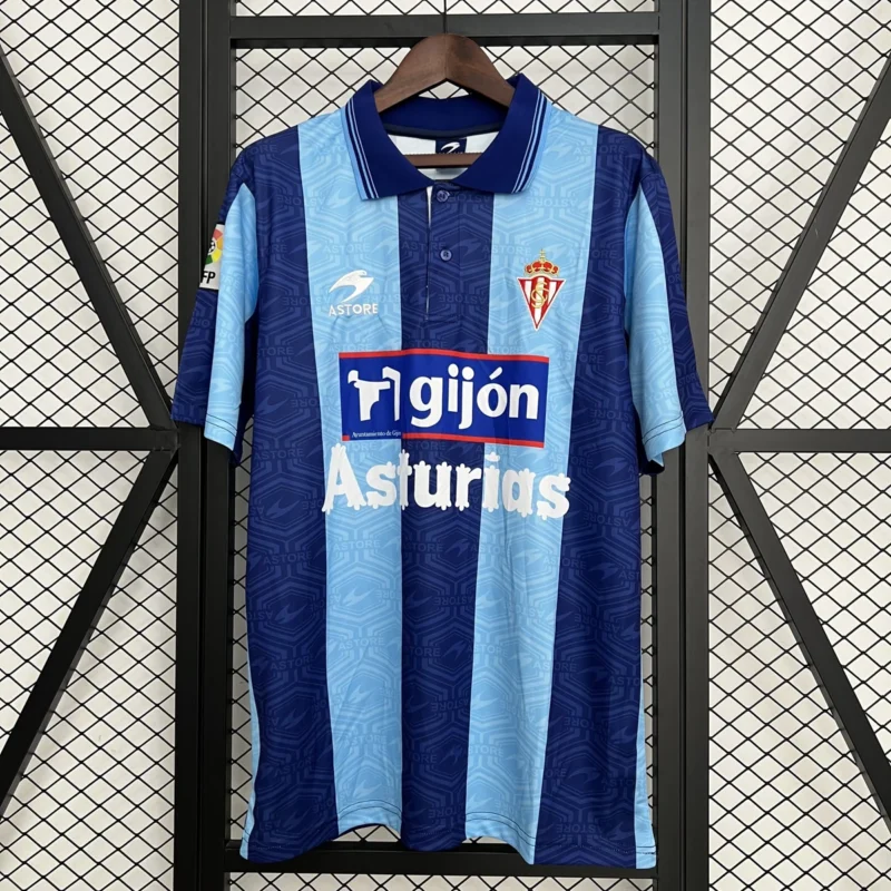 Camiseta Retro Sporting de Gijón 2002/03 Tercera Equipación – frontal