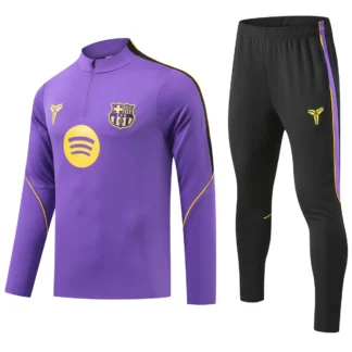 tuta bambino barcellona viola 2026 27 fronte