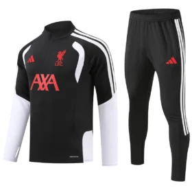 Chándal Liverpool Negro 2026/27 – Niño y Adulto — Vista frontal