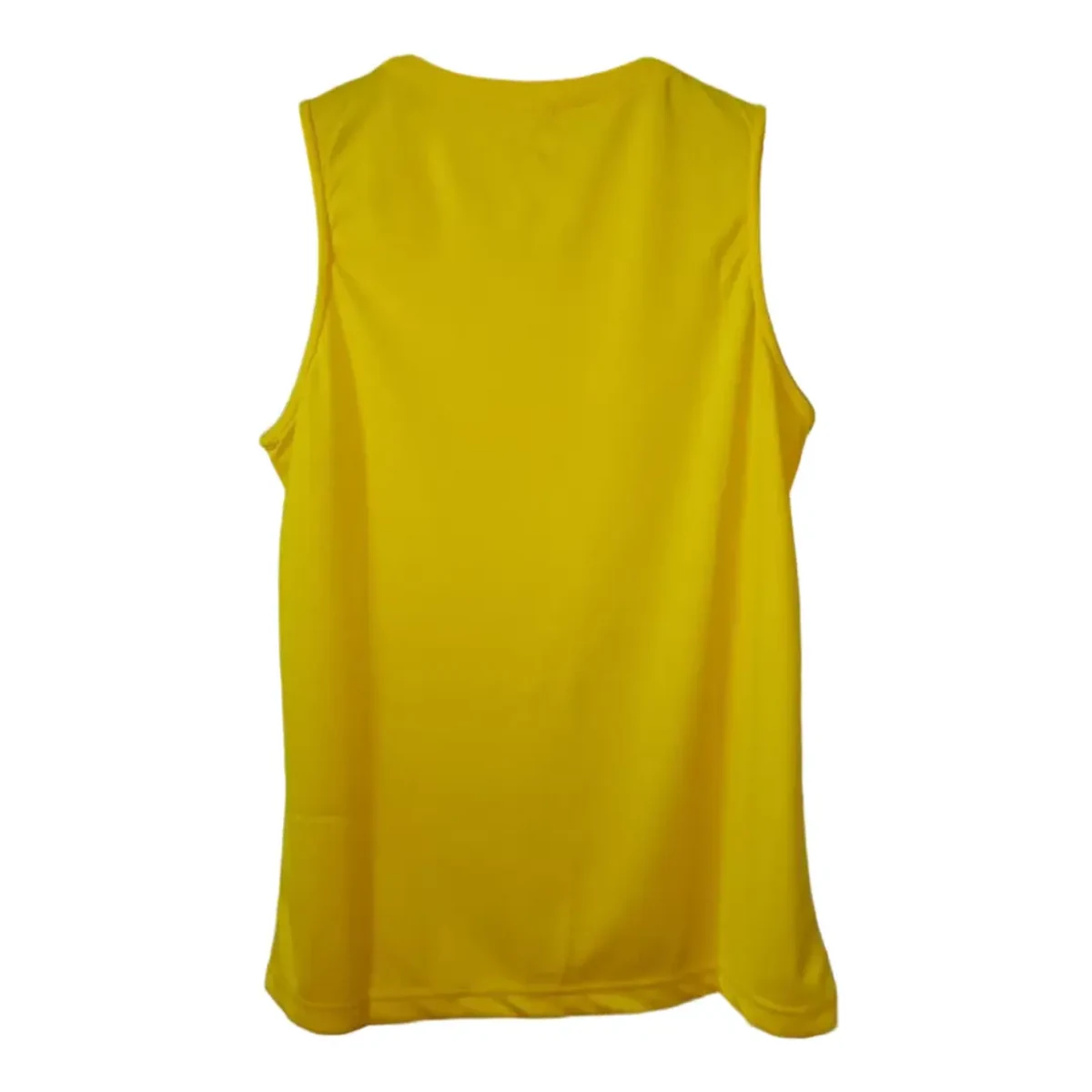 canotta brasile retro giallo