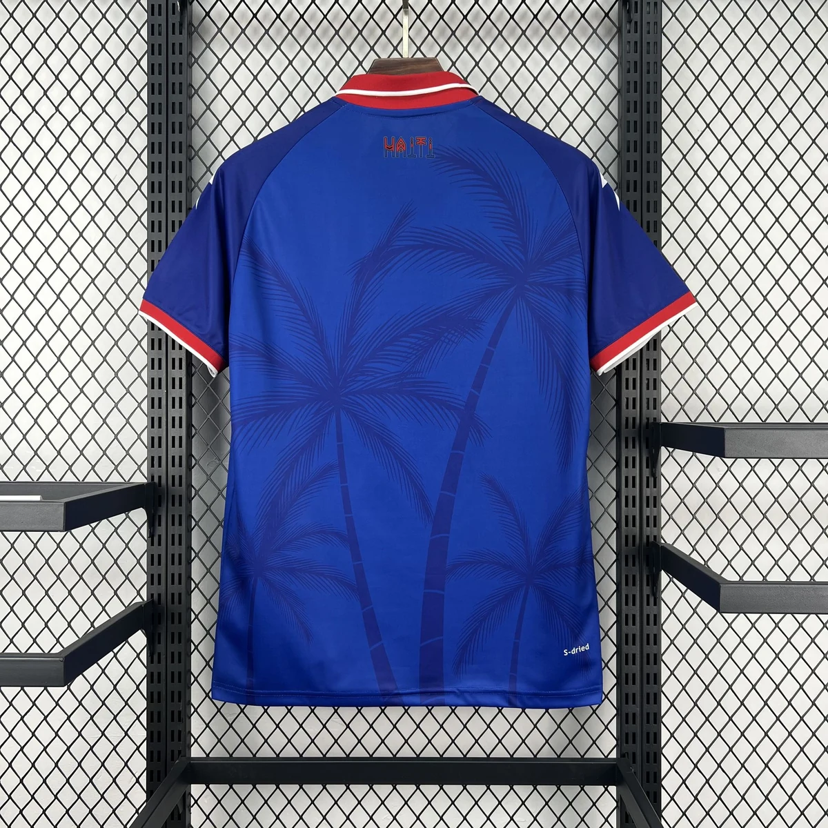 maglia haiti retro palme scritta haiti