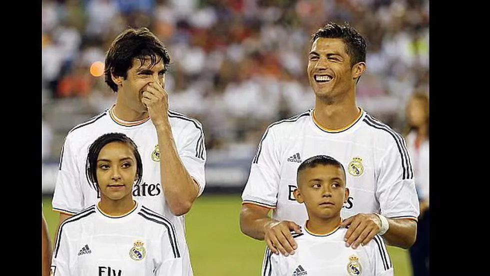 Maglia Real Madrid Retro 2013/14 indossata allo stadio da giocatori del Real Madrid