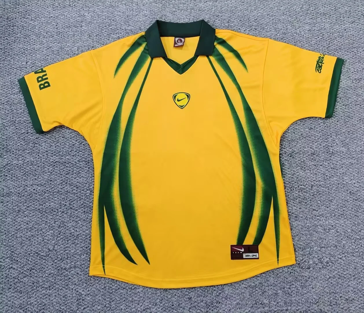 maglia Brasile Total 90 dettaglio fronte
