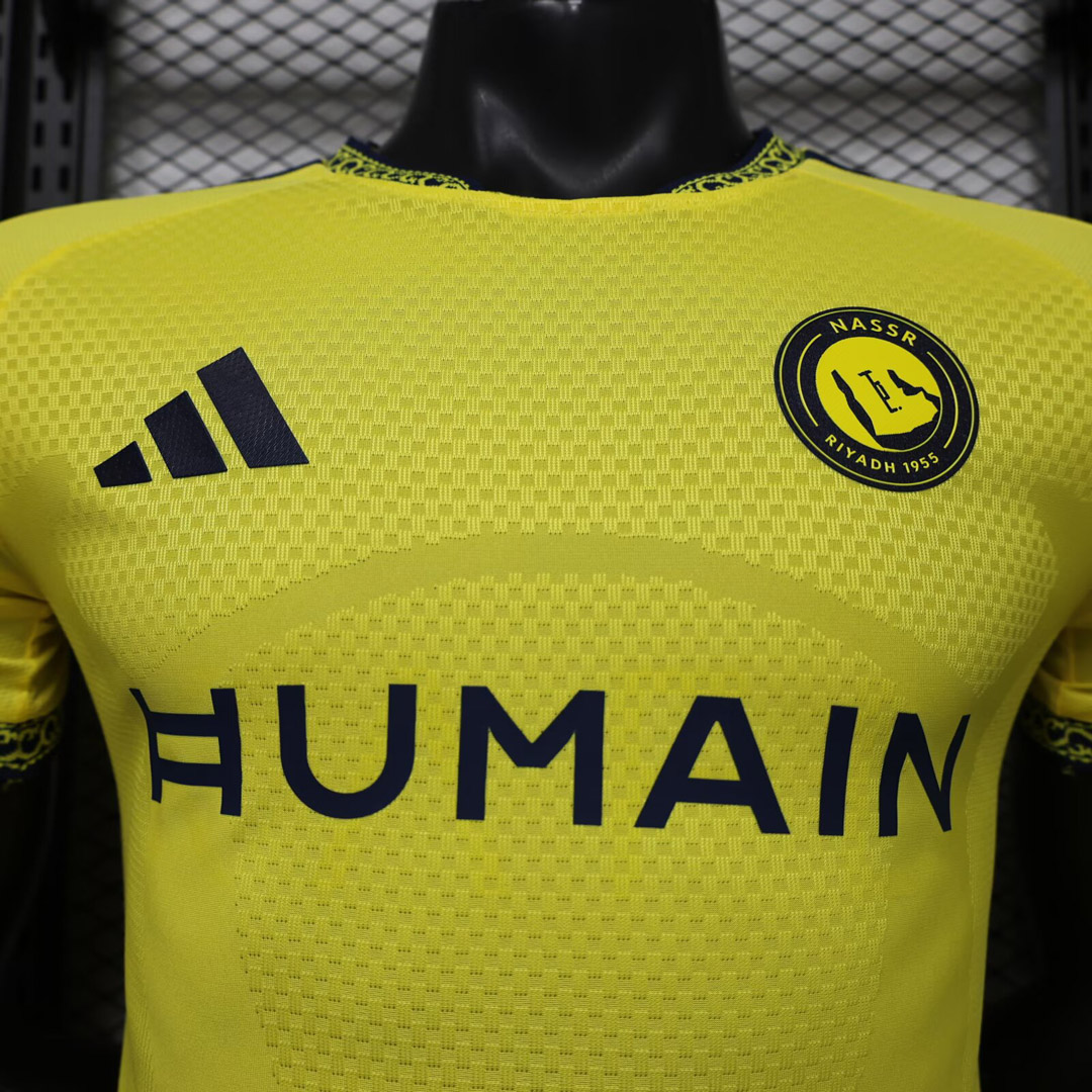 maglia Al-Nassr Home dettaglio fronte