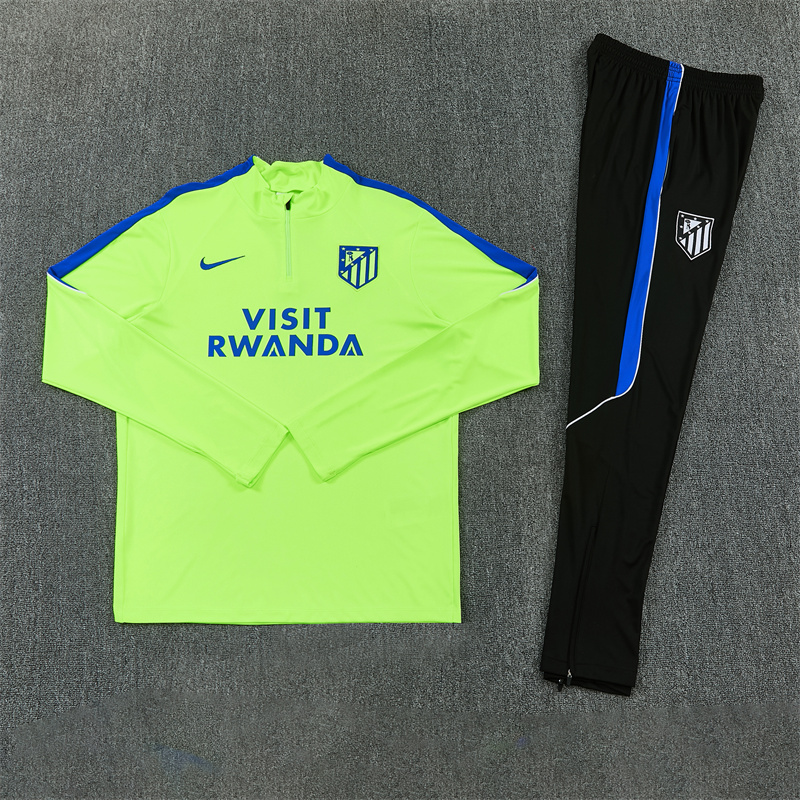Tuta Atletico Madrid colletto con mezza zip