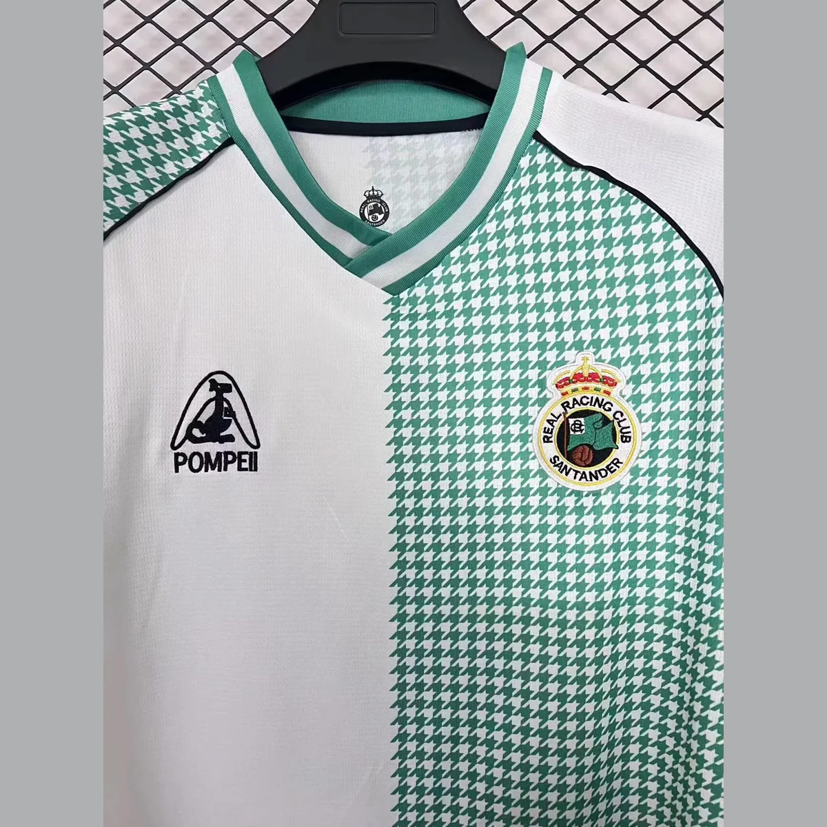 quadretti verdi maglia racing santander