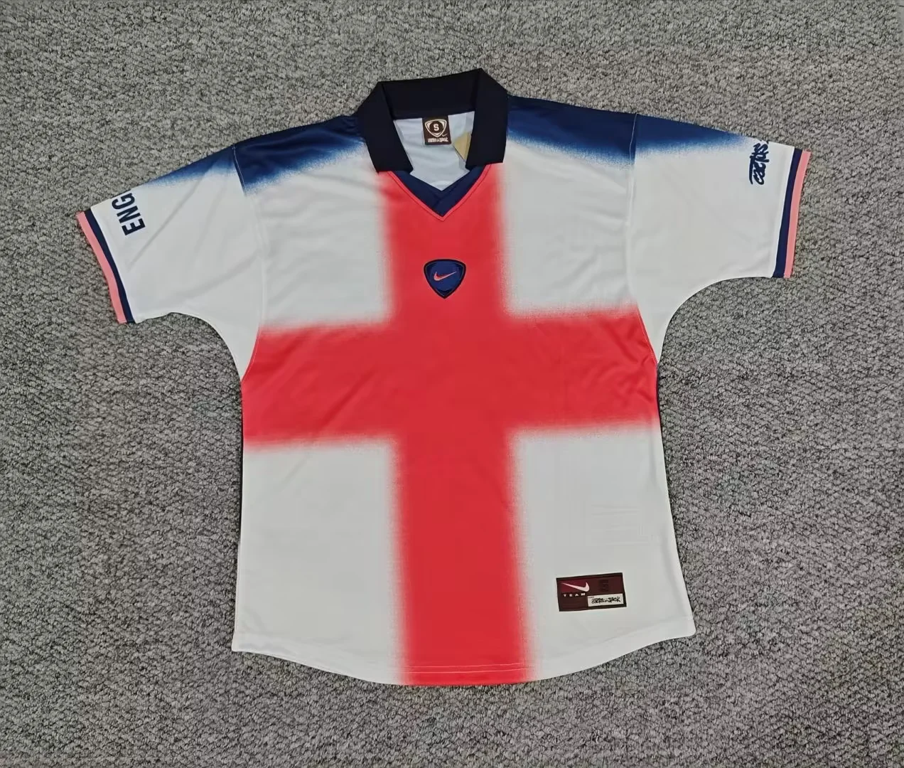 maglia Inghilterra Total 90 dettaglio fronte