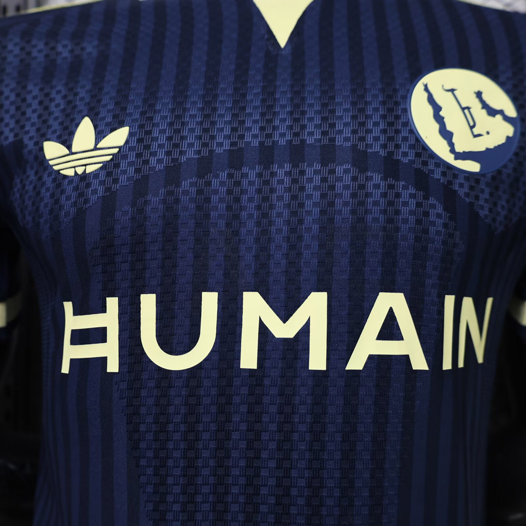 maglia Al-Nassr Away dettaglio colletto