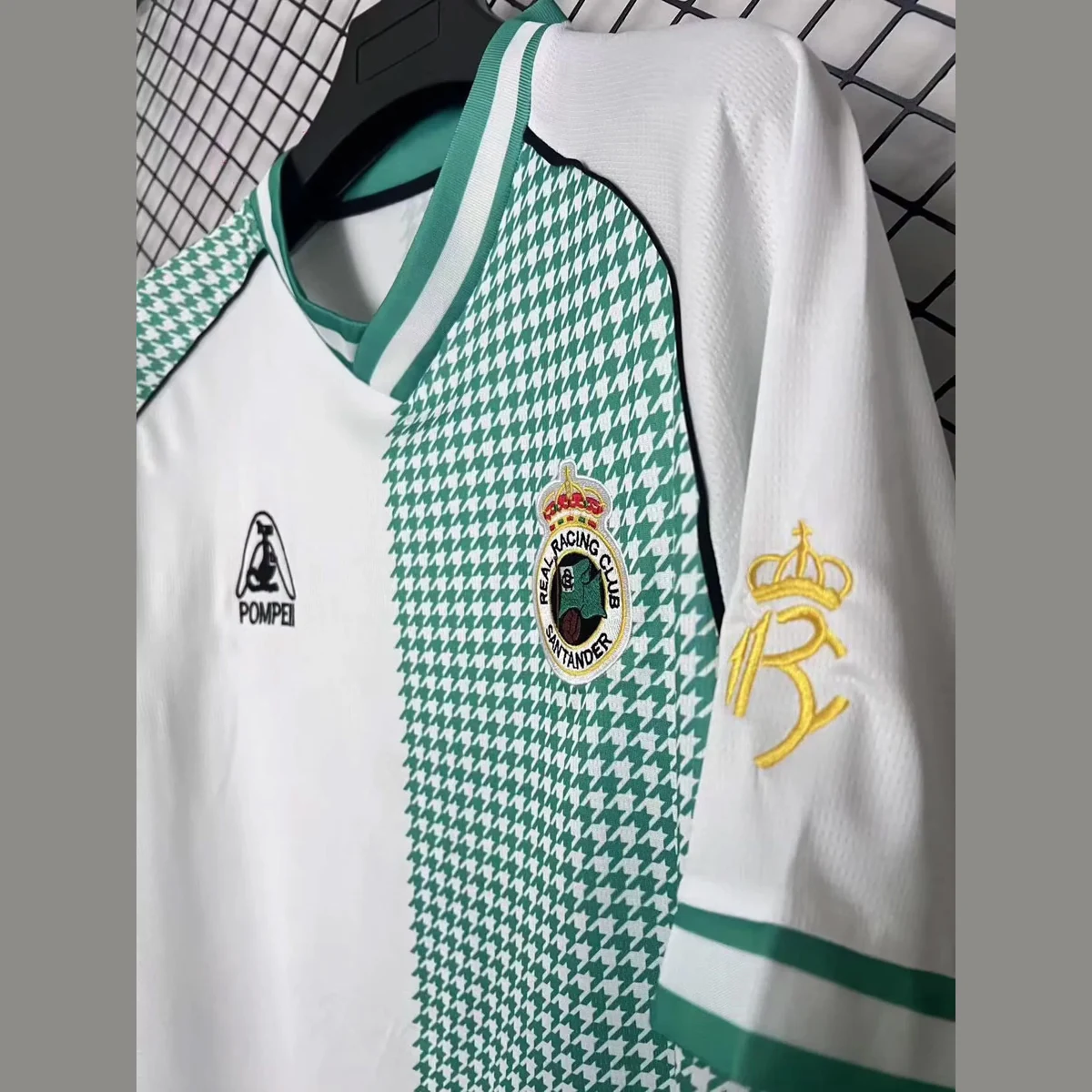 corona dorata maglia racing santander 113