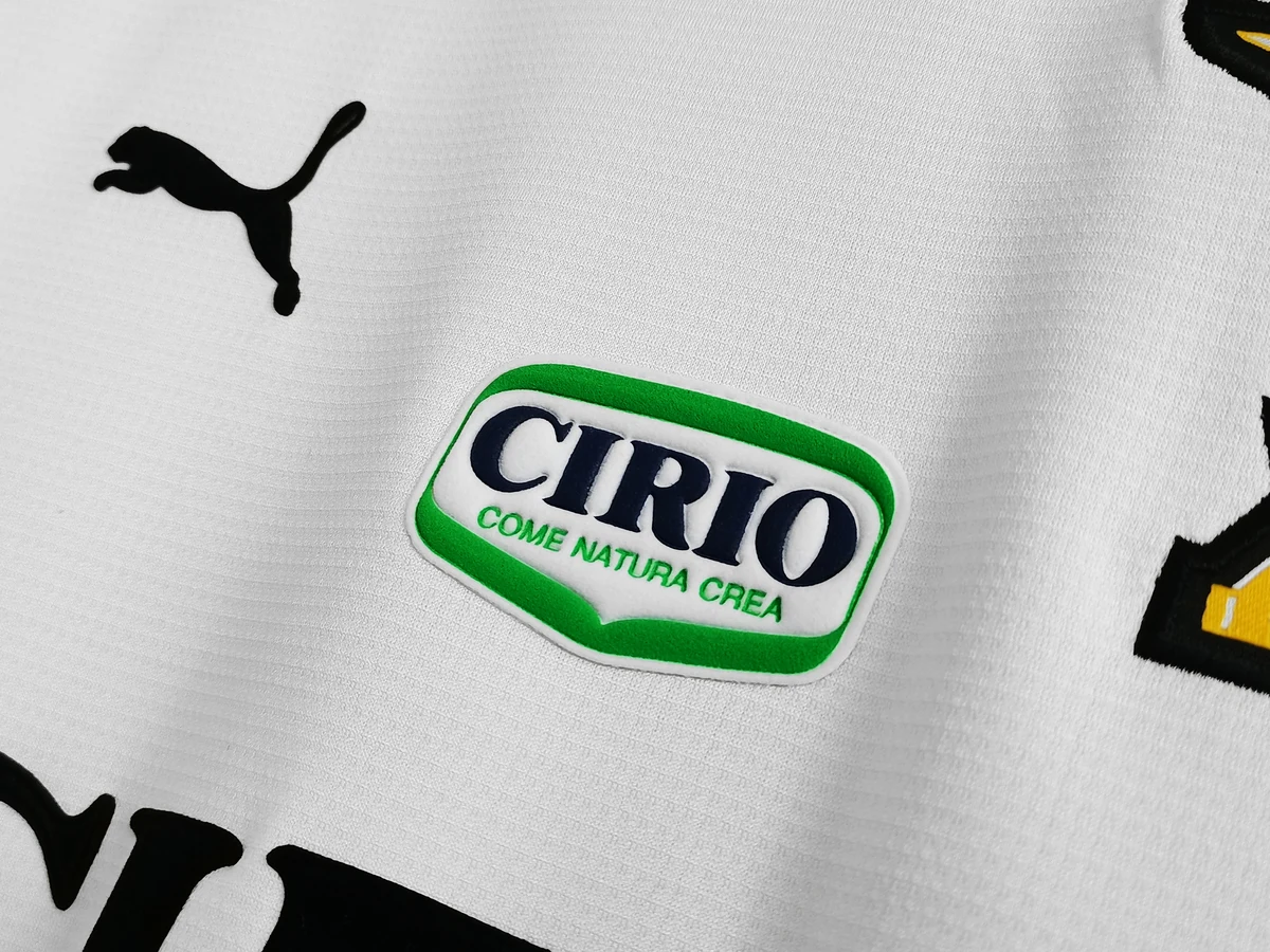 Maglia Lazio Third Retro 1998/00 dettaglio sponsor CIRIO